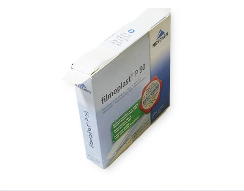 Filmoplast P 90   2 cm breit 50 m Lauflänge weiß